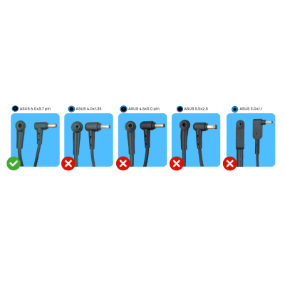 Zasilacz 0A001-00081700 150W 20V (6,0 x 3,7 z bolcem)