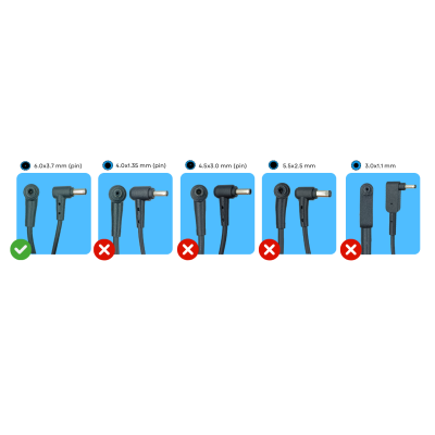 Zasilacz Asus ProArt Studiobook Pro W500G 240W 20V (6,0 x 3,7 z bolcem)