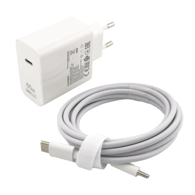 Zasilacz Huawei 65W USB-C (USB Type-C) biały