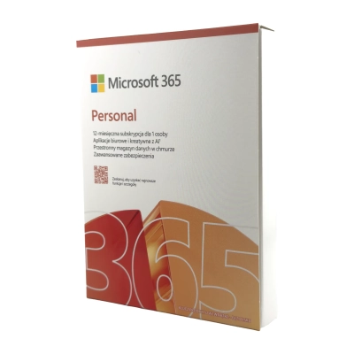 Microsoft 365 Personal PL 1 Użytkownik (5 urządzeń) / 1 Rok
