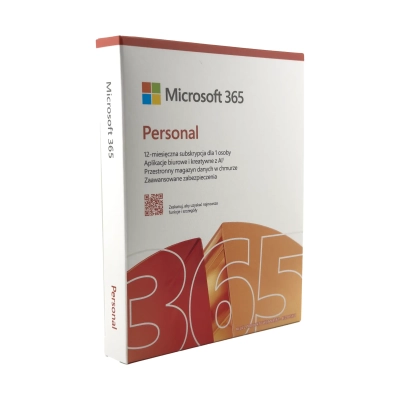 Microsoft 365 Personal PL 1 Użytkownik (5 urządzeń) / 1 Rok
